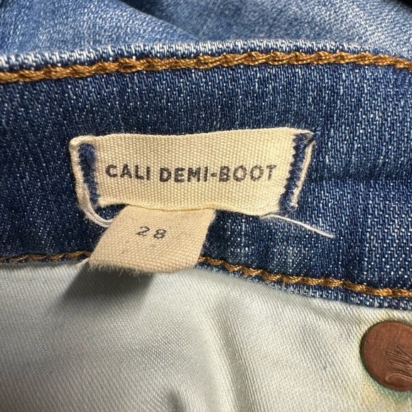 MADEWELL Cali Demi-Boot Jeans Destructed-Hem Edition 28 - Picture 9 of 10